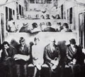 In funicolare, 1928, olio, ubicazione ignota, esposta I Mostra Sindacale Campana, Napoli 1929